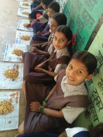 Diwali celebration with school childrens